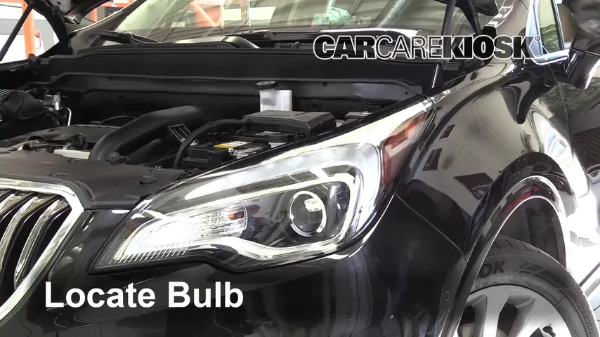 2016 Buick Envision Premium 2.0L 4 Cyl. Turbo Lights Daytime Running Light (replace bulb)